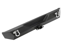 Load image into Gallery viewer, Officially Licensed Jeep 87-06 Jeep Wrangler YJ/TJ Trail Force HD Rear Bumper w/ Jeep Logo - Black Ops Auto Works
