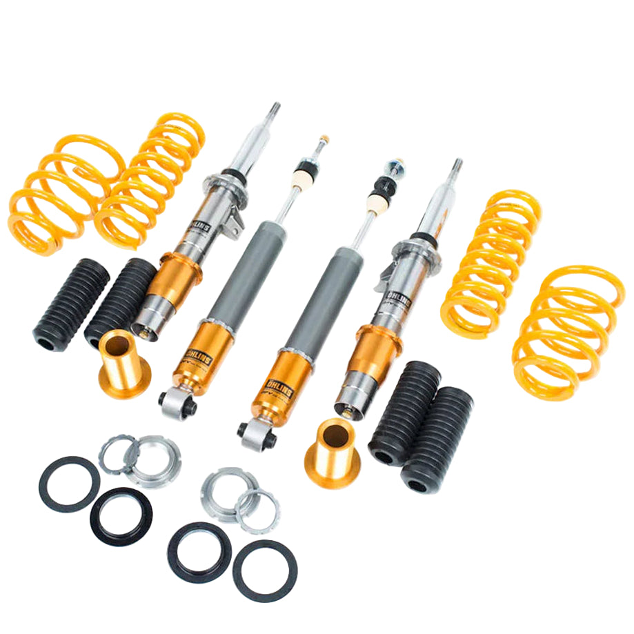 Öhlins Road & Track coilover complete kit for Porsche 964 965 on white background