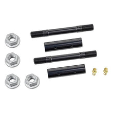 Load image into Gallery viewer, Old Man Emu OMEGP9 greasable fixed-end pin kit with pins, tubes, nuts, and fittings