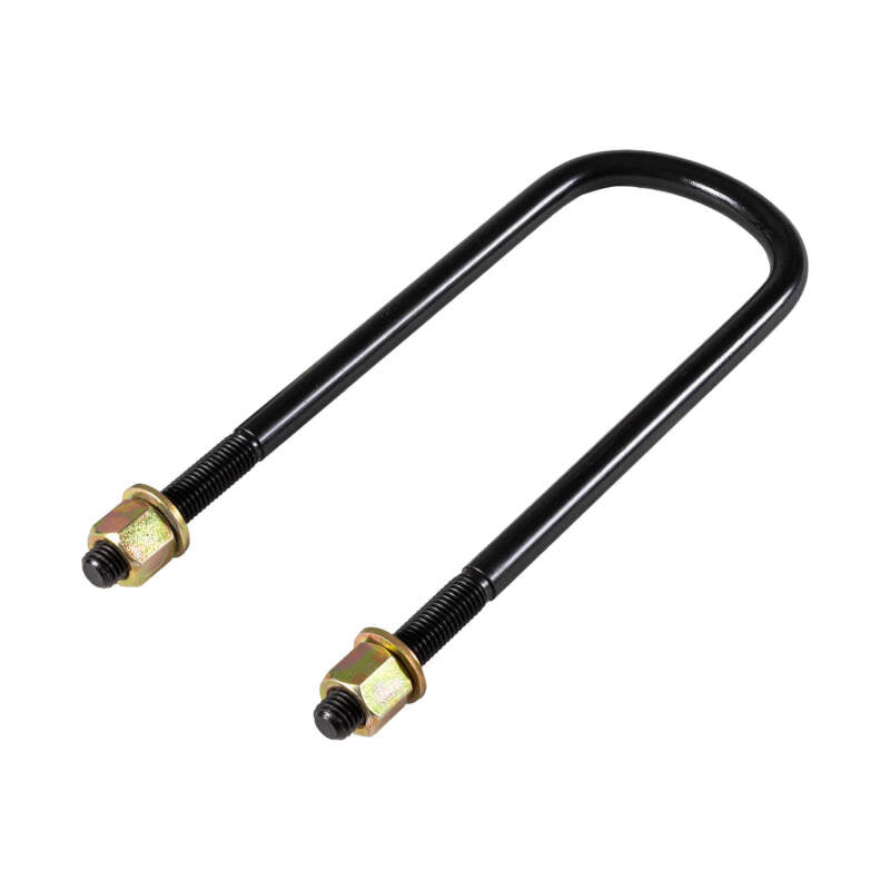 Old Man Emu OMEU96 black powder-coated steel leaf spring U-bolt for the 2021-2024 Ford F-150 rear axle, view 3
