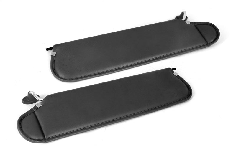 Omix Agate Sunvisor Set For 97-02 Jeep Wrangler TJ - Black Ops Auto Works