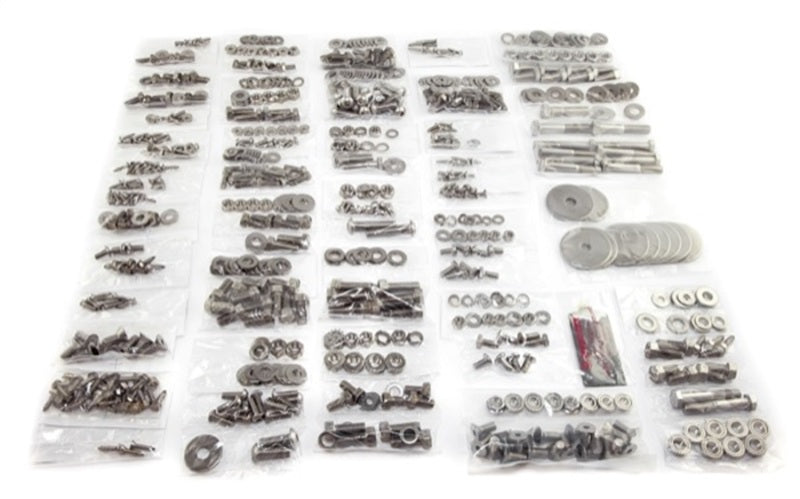 Omix Body Fastener Kit Hard Top 76-86 Jeep CJ7 - Black Ops Auto Works