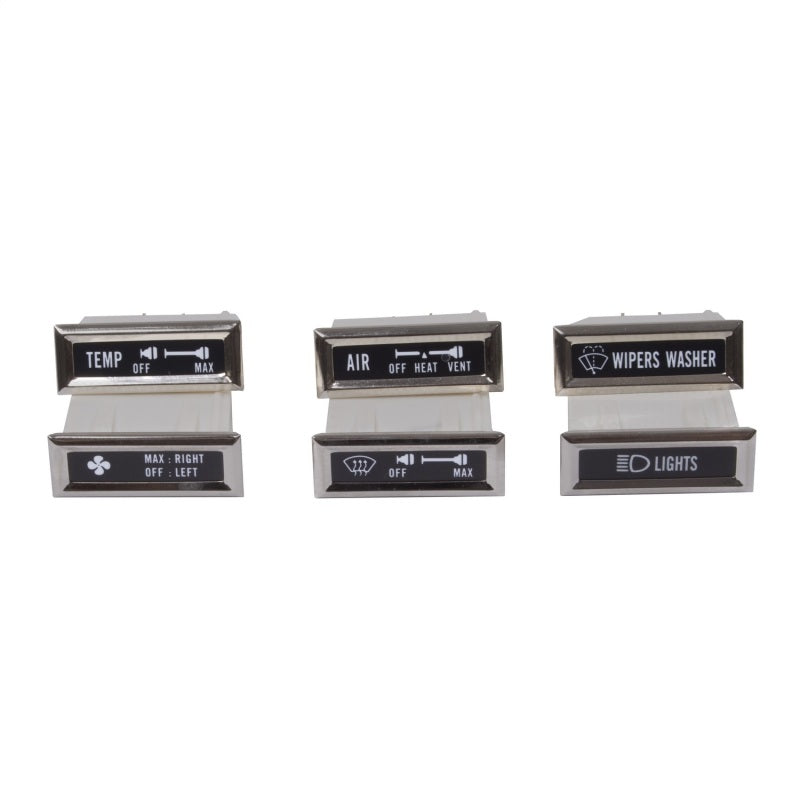 Omix Dash Indicator Light Kit 76-86 Jeep CJ Models - Black Ops Auto Works