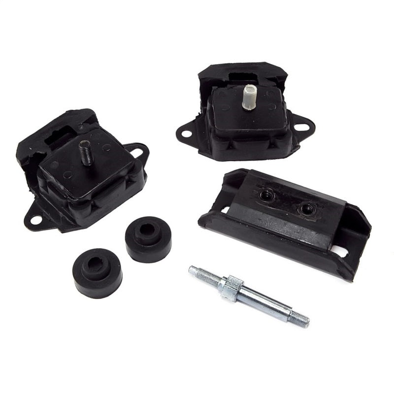 Omix Engine Mount Kit 4.2L 72-86 Jeep CJ Models - Black Ops Auto Works