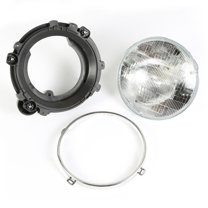 Omix Headlight Assy With Bulb LH 97-06 Wrangler TJ - Black Ops Auto Works