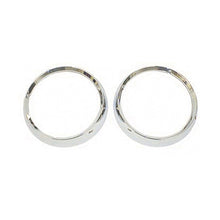 Load image into Gallery viewer, Omix Headlight Bezel Set Chrome 72-86 Jeep CJ Models - Black Ops Auto Works