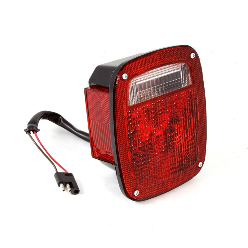 Omix Left Black Tail Lamp 81-86 Jeep CJ Models - Black Ops Auto Works