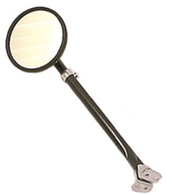 Load image into Gallery viewer, Omix Round Mirror w/ Arm &amp; Bracket Black- 41-64 Willys - OMIX 11001.01