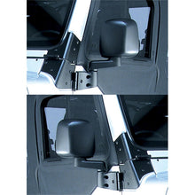Load image into Gallery viewer, Omix Door Mirror Kit Black- 87-06 Jeep Wrangler - OMIX 11002.09