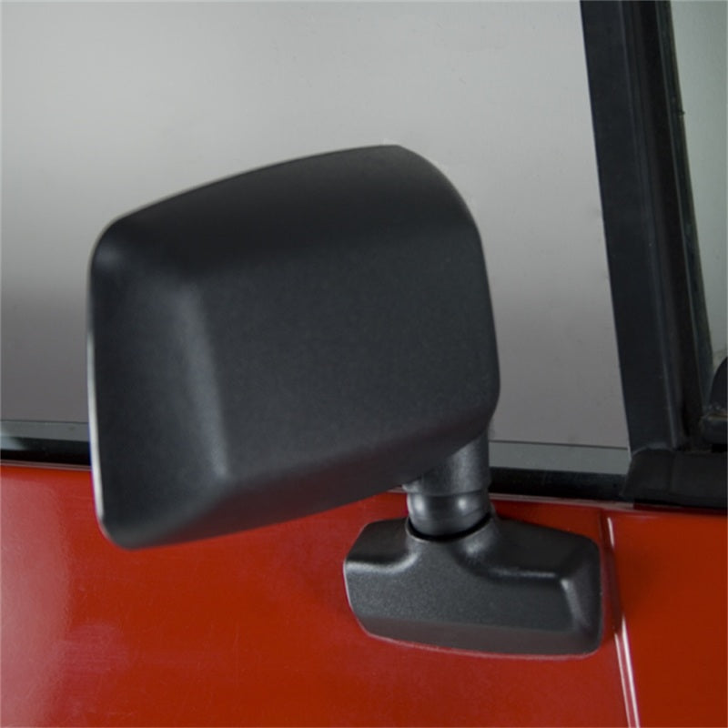 Omix Door Mirror Black Right- 87-95 Wrangler YJ - OMIX 11002.18