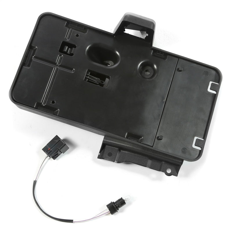 Omix License Plate Bracket- 07-18 Jeep Wrangler JK - OMIX 11233.07