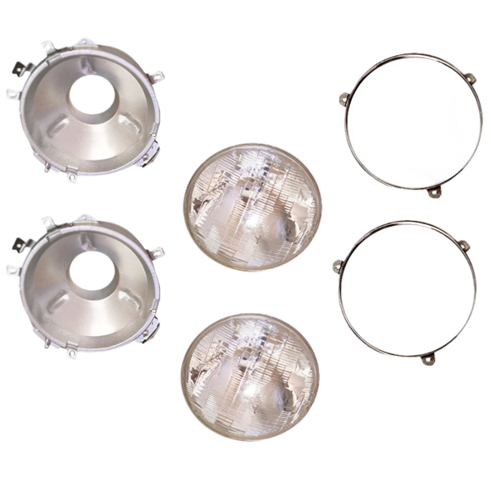 Omix Headlight Assemblies 72-86 Jeep CJ Models - OMIX 12402.02