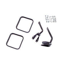 Load image into Gallery viewer, Omix Side Mirror Kit Black- 55-86 Jeep CJ Models - Black Ops Auto Works