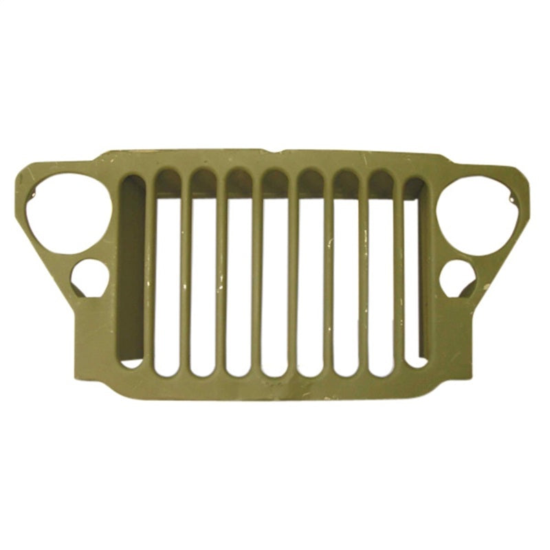 Omix Stamped 9 Slot Grille 41-45 Willys MB & Ford GPW - Black Ops Auto Works