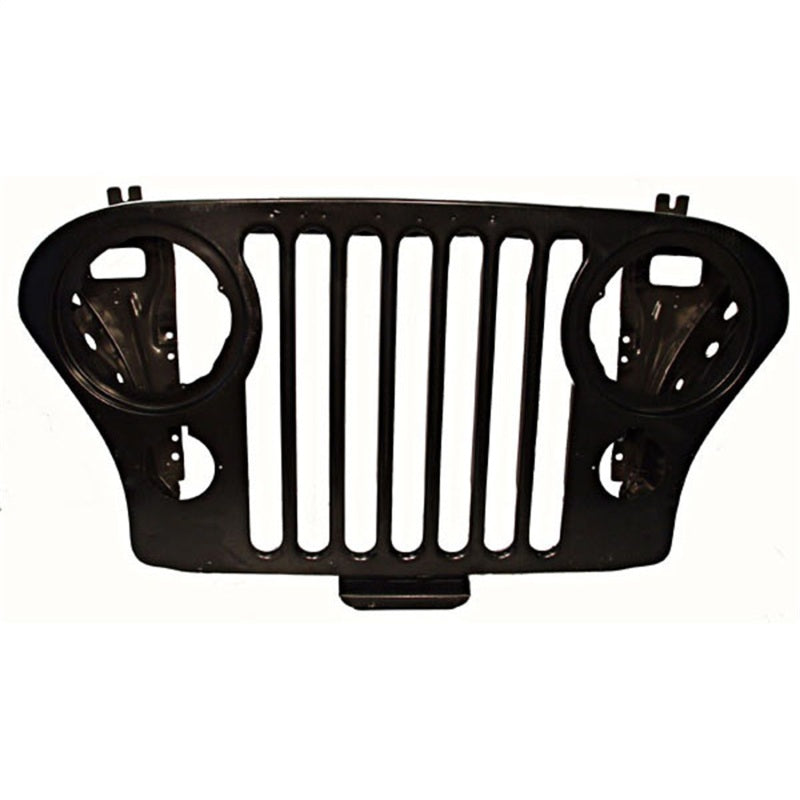 Omix Steel Grille 72-86 CJ5 CJ7 & CJ8 (Scrambler) - Black Ops Auto Works