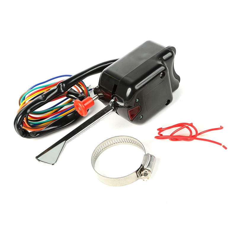 Omix Turn Signal Switch Black- 46-71 Willys/Jeep - Black Ops Auto Works