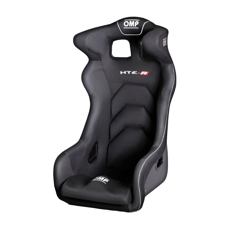 OMP HTE Series Fiberglass Seat - Black - OMP HA0-0772-B01-071