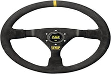 Load image into Gallery viewer, OMP WRC Mid-Depth 350mm Dished - Small Suede (Black) - Black Ops Auto Works