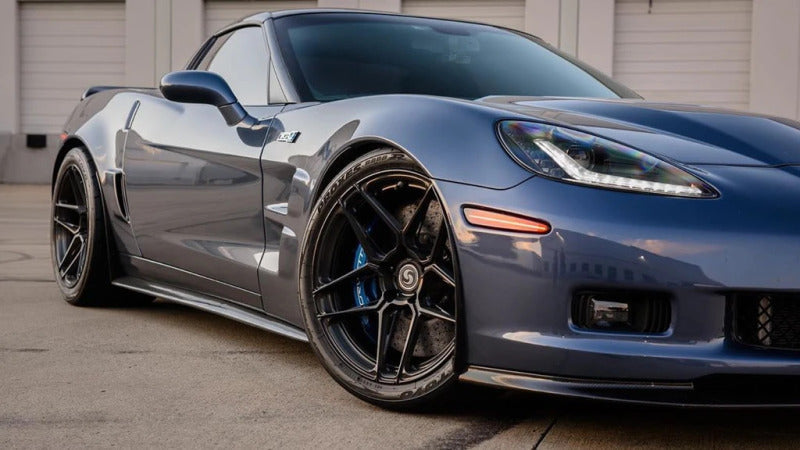 Oracle 05-13 Chevrolet Corvette C6 Concept Sidemarker Set - Tinted - No Paint - Black Ops Auto Works