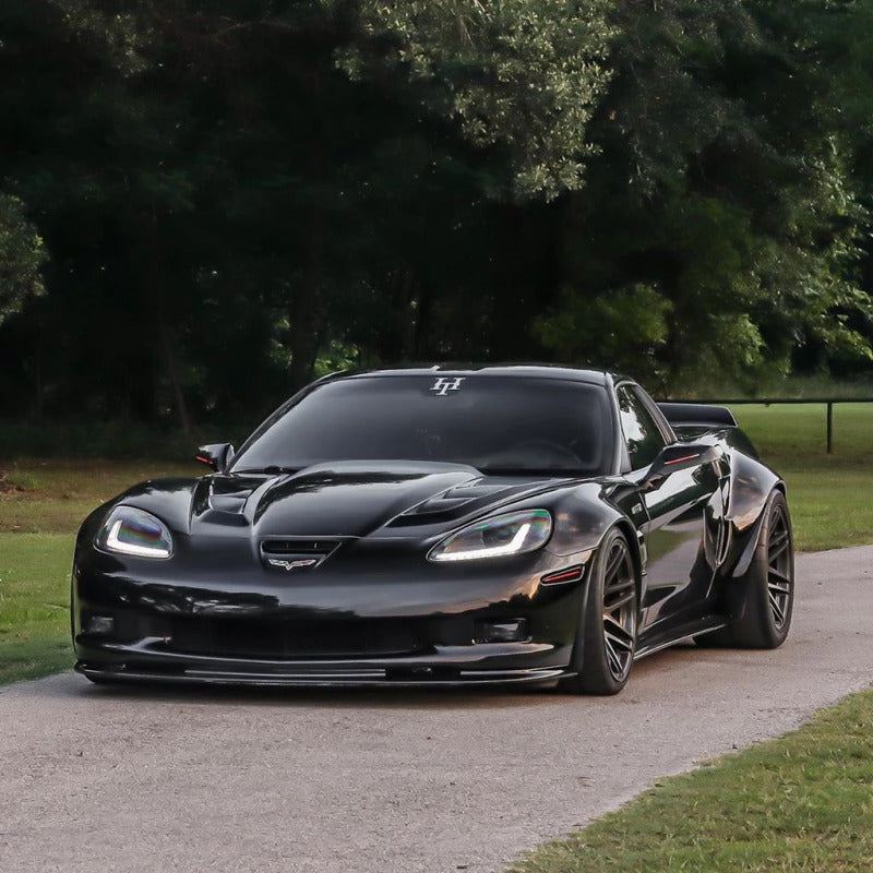 Oracle 05-13 Chevrolet Corvette C6 Concept Sidemarker Set - Tinted - No Paint - Black Ops Auto Works