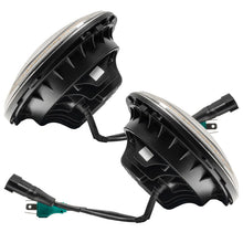 Load image into Gallery viewer, Oracle 07-18 Jeep Wrangler JK Switchback LED Halo Headlights - Amber/White - Switchback - Black Ops Auto Works