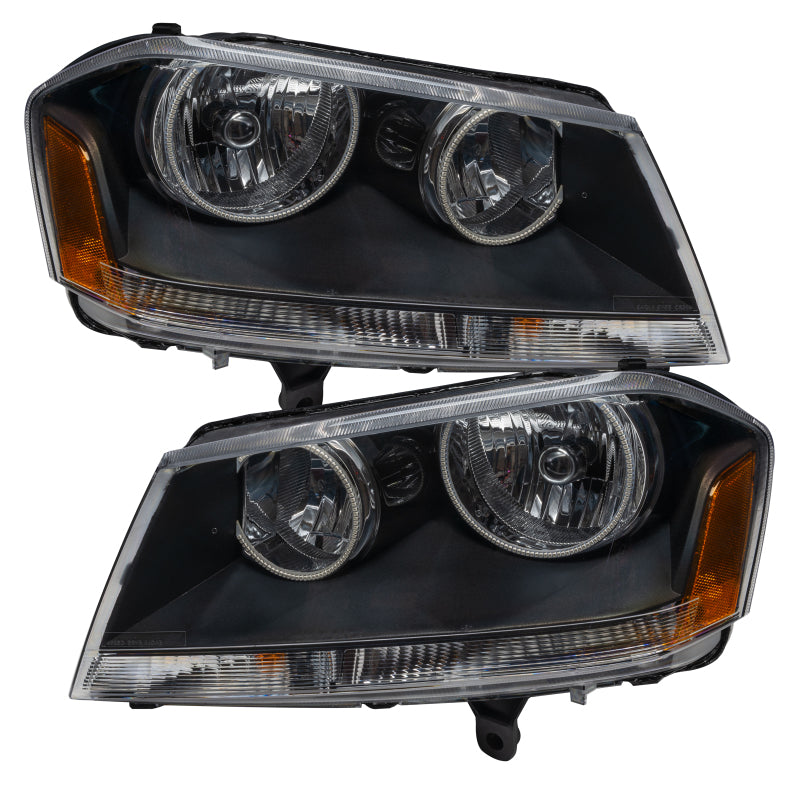 Oracle 08-14 Dodge Avenger RT SMD HL - Black - White - Black Ops Auto Works