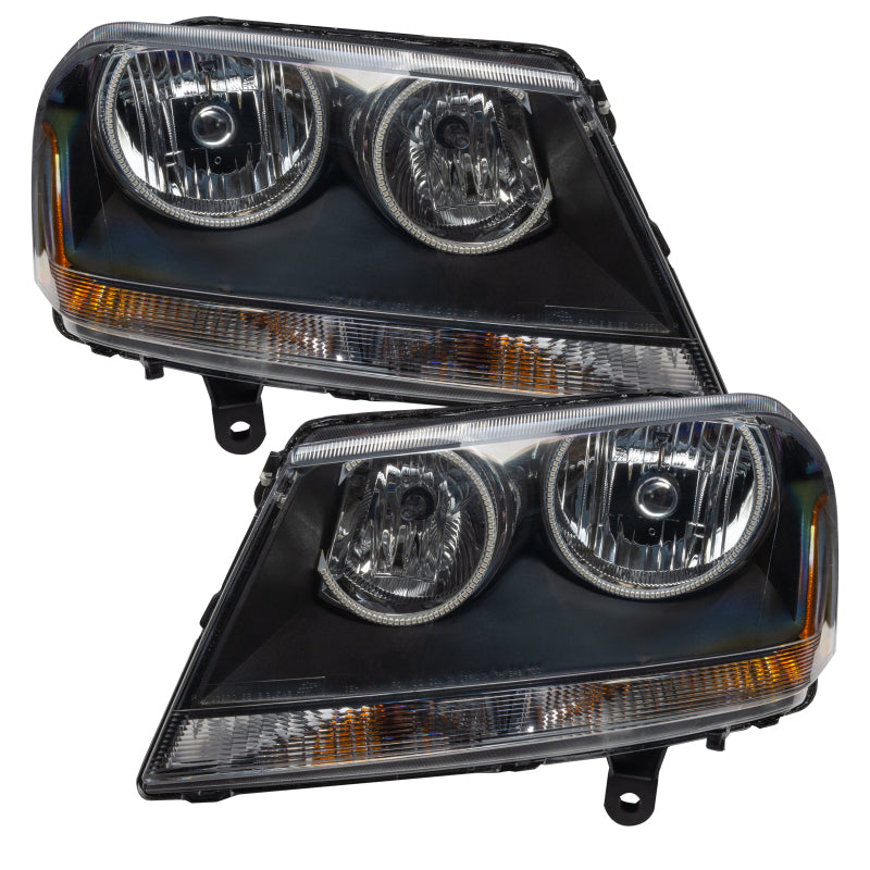Oracle 08-14 Dodge Avenger RT SMD HL - Black - White - Black Ops Auto Works