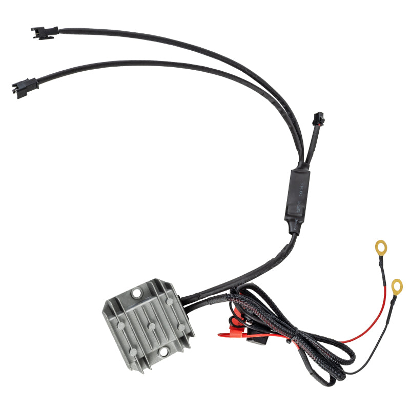 Complete kit contents – DRL boards, controller, and plug-and-play harness