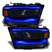 Load image into Gallery viewer, Oracle 19-21 Dodge RAM 1500 RGB+W Headlight DRL Upgrade Kit- Reflector LED Headlights - ColorSHIFT+W - Black Ops Auto Works