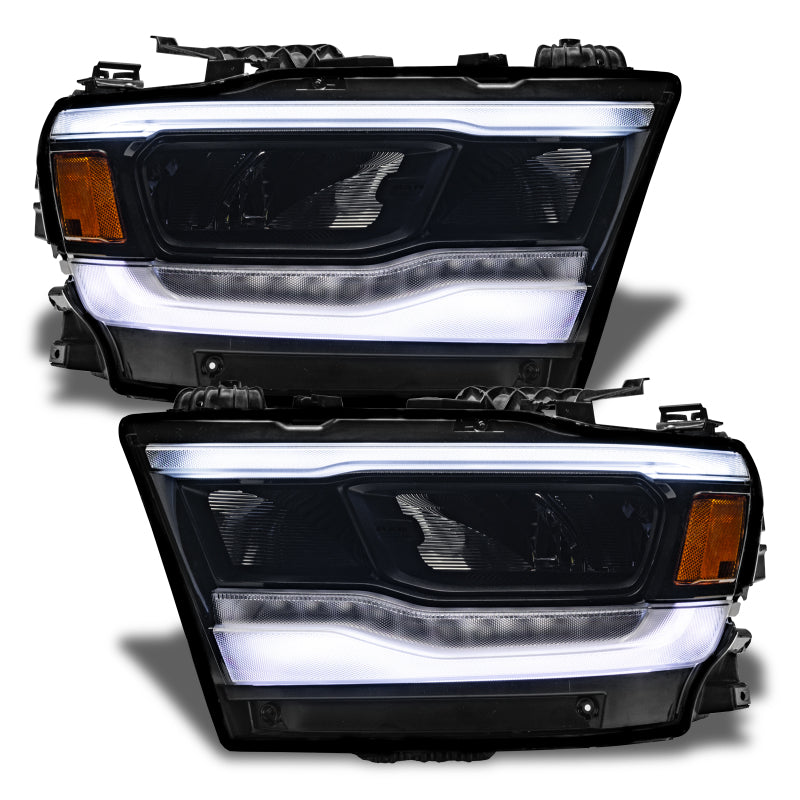 Oracle 19-21 Dodge RAM 1500 RGB+W Headlight DRL Upgrade Kit- Reflector LED Headlights - ColorSHIFT+W - Black Ops Auto Works