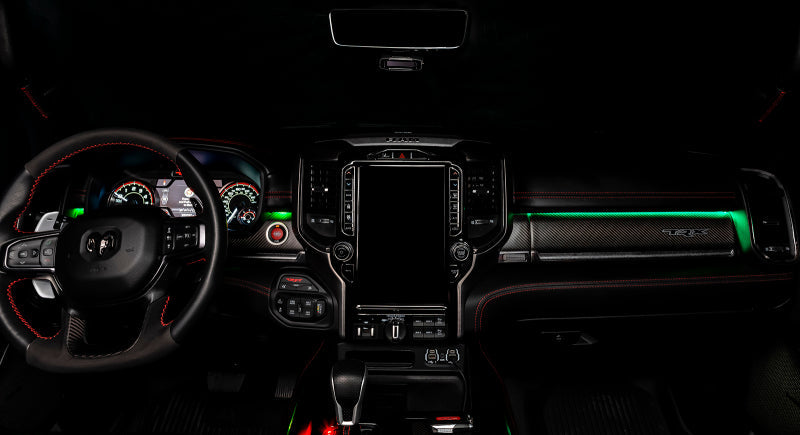 Oracle 19-22 Ram Fiber Optic LED Interior Ambient Dash Kit - ColorSHIFT (3PCS) - ColorSHIFT - Black Ops Auto Works