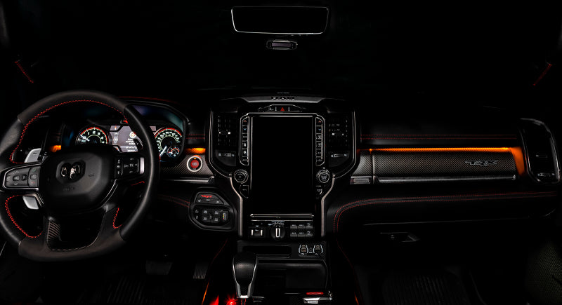 Oracle 19-22 Ram Fiber Optic LED Interior Ambient Dash Kit - ColorSHIFT (3PCS) - ColorSHIFT - Black Ops Auto Works