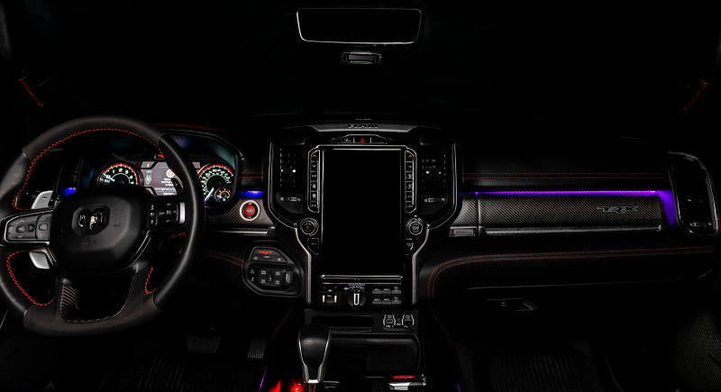 Oracle 19-22 Ram Fiber Optic LED Interior Ambient Dash Kit - ColorSHIFT (3PCS) - ColorSHIFT - Black Ops Auto Works