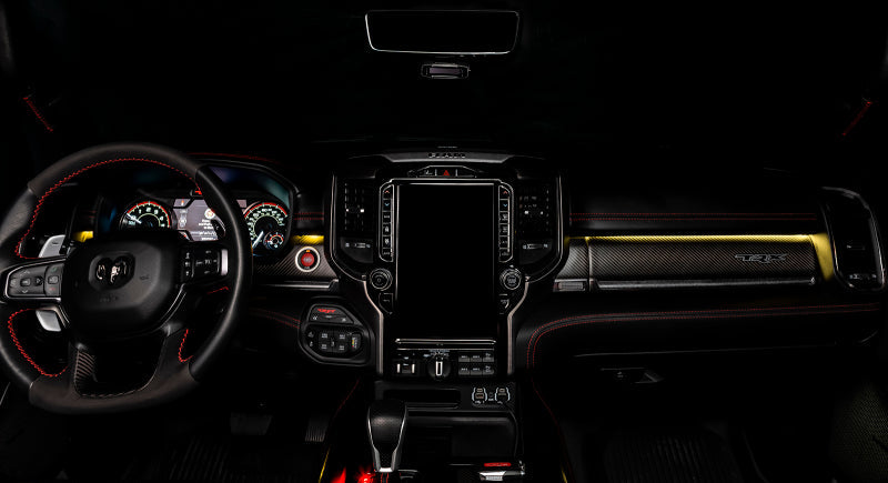 Oracle 19-22 Ram Fiber Optic LED Interior Ambient Dash Kit - ColorSHIFT (3PCS) - ColorSHIFT - Black Ops Auto Works