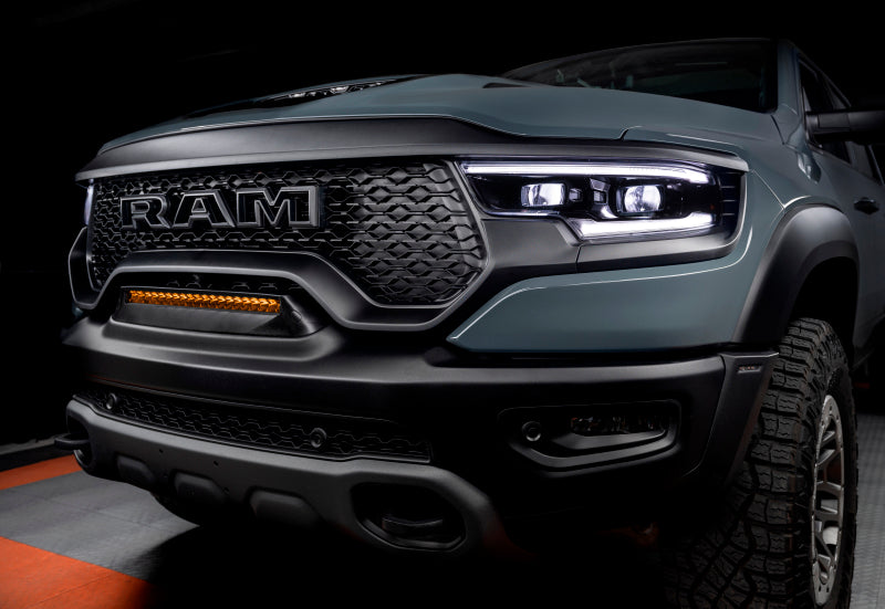 Oracle 19-22 RAM Rebel/TRX Front Bumper Flush LED Light Bar System - Black Ops Auto Works