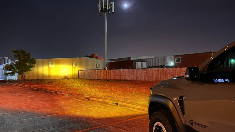 Oracle 19-22 RAM Rebel/TRX Front Bumper Flush LED Light Bar System - Black Ops Auto Works