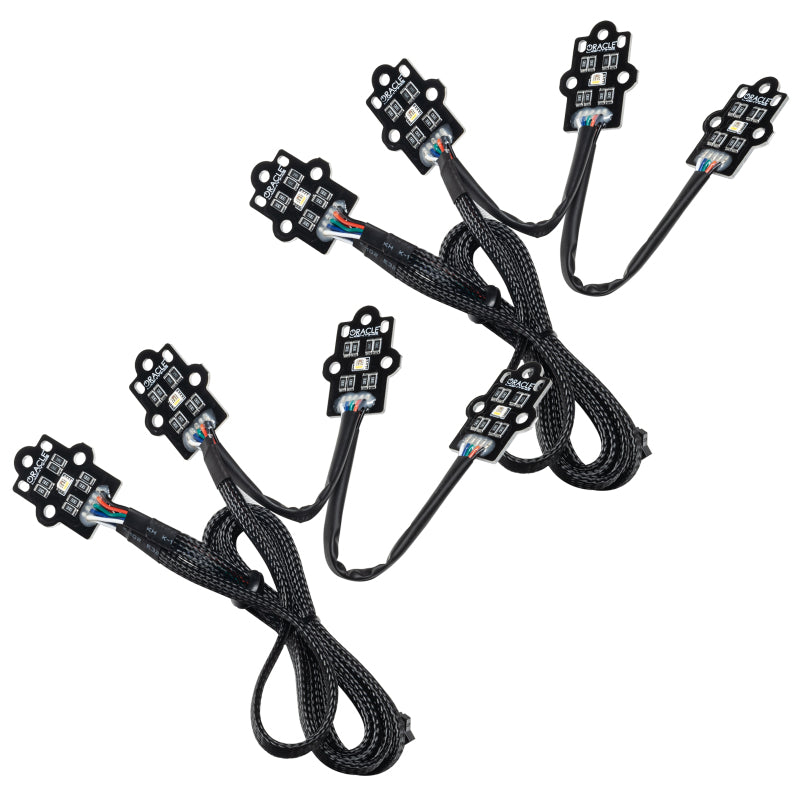 Oracle 20-21 Chevy Silverado HD 2500/3500 RGB+W Headlight DRL Upgrade Kit - ColorSHIFT - Black Ops Auto Works