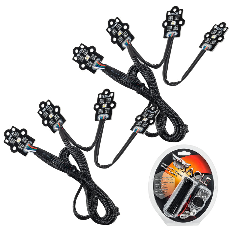 Oracle 20-21 Chevy Silverado HD 2500/3500 RGB+W Headlight DRL Upgrade Kit - ColorSHIFT - Black Ops Auto Works