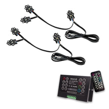 Load image into Gallery viewer, Oracle 20-21 GMC Sierra 2500/3500 HD RGB+W Headlight DRL Upgrade Kit - ColorSHIFT 2 - Black Ops Auto Works