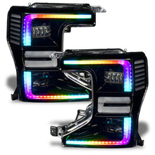 Load image into Gallery viewer, Oracle 20-22 Ford F-250/350 Super Duty Dynamic ColorSHIFT Headlight DRL Upgrade Kit w/Switchback - Black Ops Auto Works