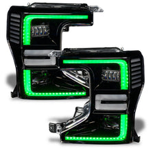 Load image into Gallery viewer, Oracle 20-22 Ford F-250/350 Super Duty Dynamic ColorSHIFT Headlight DRL Upgrade Kit w/Switchback - Black Ops Auto Works