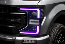 Load image into Gallery viewer, Oracle 20-22 Ford F-250/350 Super Duty Dynamic ColorSHIFT Headlight DRL Upgrade Kit w/Switchback - Black Ops Auto Works