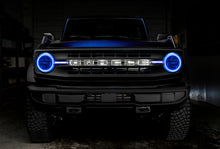 Load image into Gallery viewer, Oracle 21-22 Ford Bronco Headlight Halo Kit w/DRL Bar - Base Headlights ColorSHIFT -w/2.0 Controller - Black Ops Auto Works
