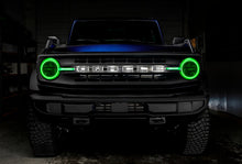 Load image into Gallery viewer, Oracle 21-22 Ford Bronco Headlight Halo Kit w/DRL Bar - Base Headlights ColorSHIFT -w/No Controller - Black Ops Auto Works