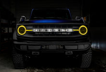 Load image into Gallery viewer, Oracle 21-22 Ford Bronco Headlight Halo Kit w/DRL Bar - Base Headlights ColorSHIFT -w/No Controller - Black Ops Auto Works