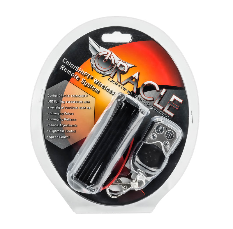 Oracle 21-22 Ford Bronco Headlight Halo Kit w/DRL Bar - Base Headlights ColorSHIFT -w/RF Controller - Black Ops Auto Works