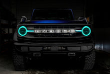 Load image into Gallery viewer, Oracle 21-22 Ford Bronco Headlight Halo Kit w/DRL Bar - Base Headlights ColorSHIFT -w/RF Controller - Black Ops Auto Works