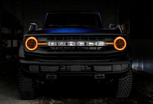 Load image into Gallery viewer, Oracle 21-22 Ford Bronco Headlight Halo Kit w/DRL Bar - Base Headlights ColorSHIFT -w/RF Controller - Black Ops Auto Works