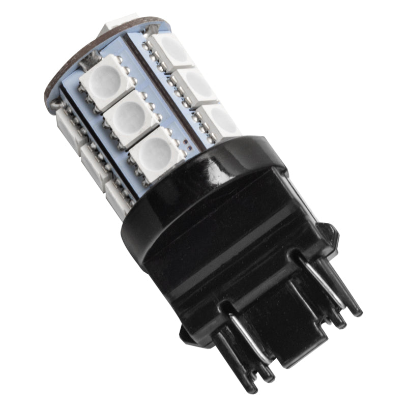 Oracle 3157 18 LED 3-Chip SMD Bulb (Single) - Red - Black Ops Auto Works