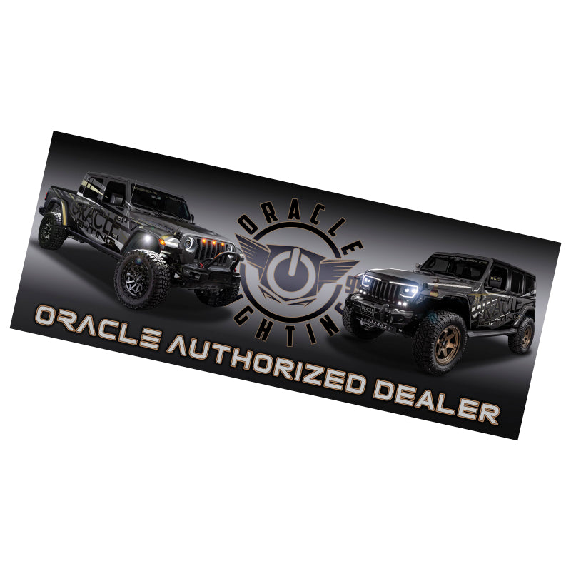 Oracle - 6ft x 2.5ft Banner - Black Ops Auto Works